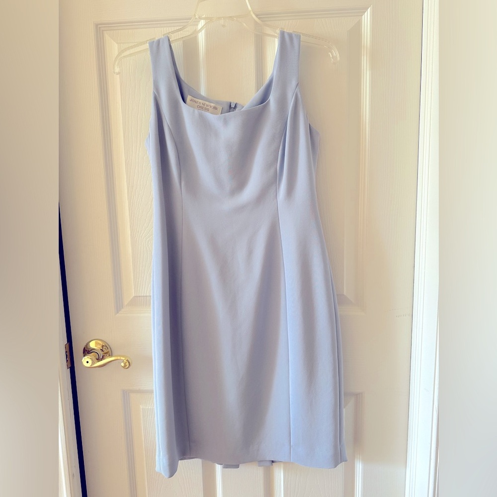 Jones New York Petite powder blue dress